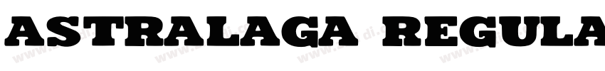 Astralaga Regular字体转换